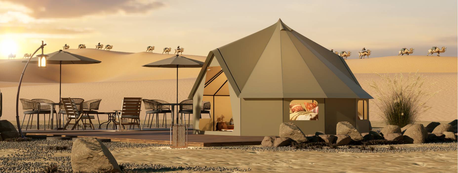 二道区露营酒店帐篷产品