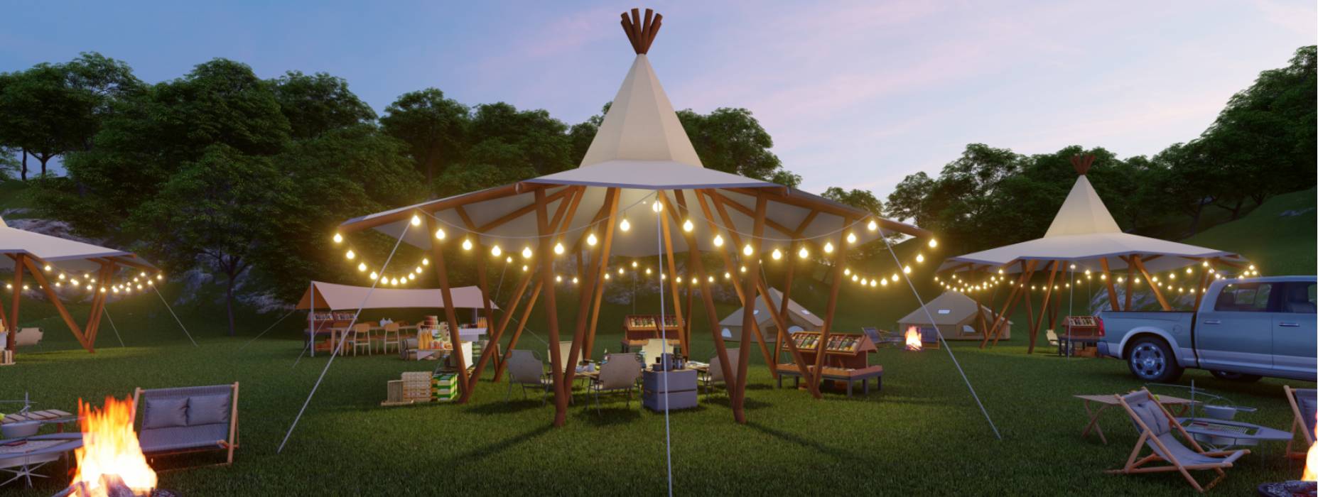 二道区露营帐篷酒店厂家